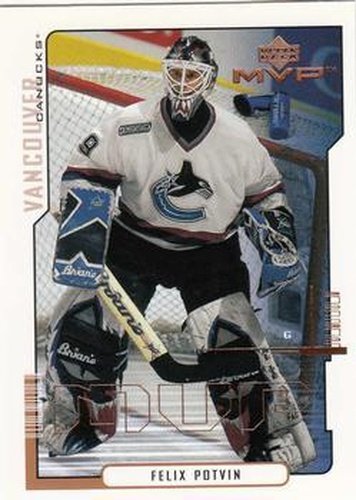 #174 Felix Potvin - Vancouver Canucks - 2000-01 Upper Deck MVP Hockey