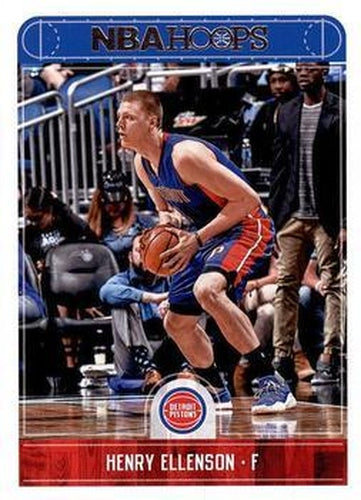 #174 Henry Ellenson - Detroit Pistons - 2017-18 Hoops Basketball