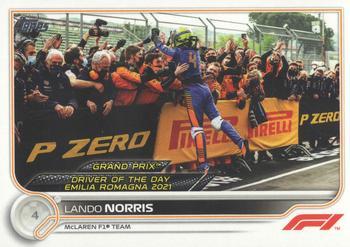 #174 Lando Norris - McLaren F1 Team - 2022 Topps Formula 1 Racing