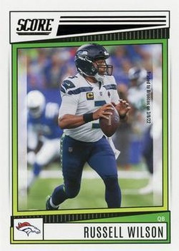 #174 Russell Wilson - Denver Broncos - 2022 Score Football
