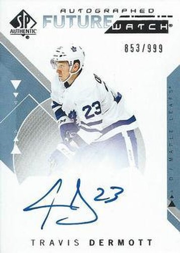 #174 Travis Dermott - Toronto Maple Leafs - 2018-19 SP Authentic Hockey