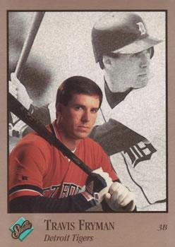 #174 Travis Fryman - Detroit Tigers - 1992 Studio Baseball