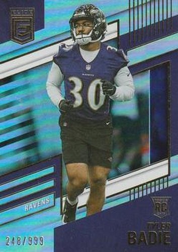 #174 Tyler Badie - Baltimore Ravens - 2022 Donruss Elite Football
