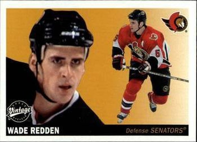 #174 Wade Redden - Ottawa Senators - 2002-03 Upper Deck Vintage Hockey