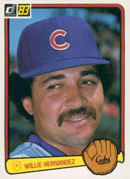 #174 Willie Hernandez - Chicago Cubs - 1983 Donruss Baseball