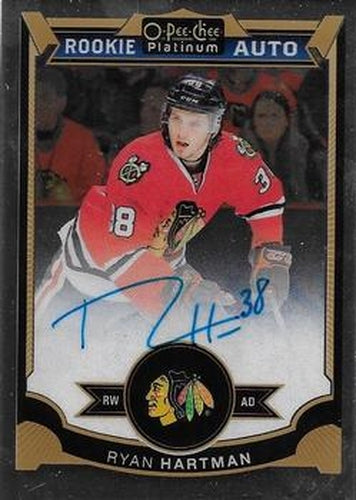 #174 Ryan Hartman - Chicago Blackhawks - 2015-16 O-Pee-Chee Platinum Hockey