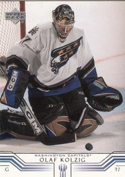 #174 Olaf Kolzig - Washington Capitals - 2001-02 Upper Deck Hockey