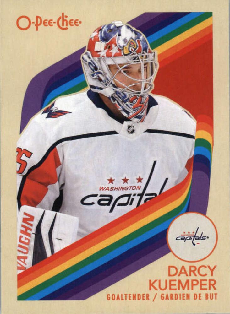 #174 Darcy Kuemper - Washington Capitals - 2023-24 O-Pee-Chee - Retro Hockey