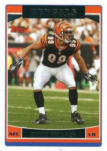 #174 David Pollack - Cincinnati Bengals - 2006 Topps Football
