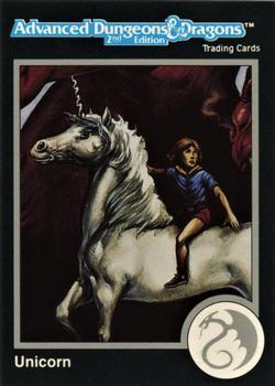 #174 Unicorn - 1991 TSR Advanced Dungeons & Dragons - Silver