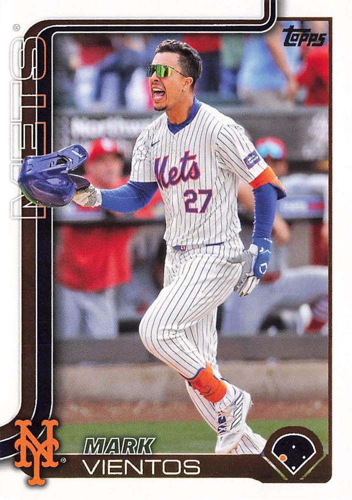 #174 Mark Vientos - New York Mets - 2025 Topps Baseball
