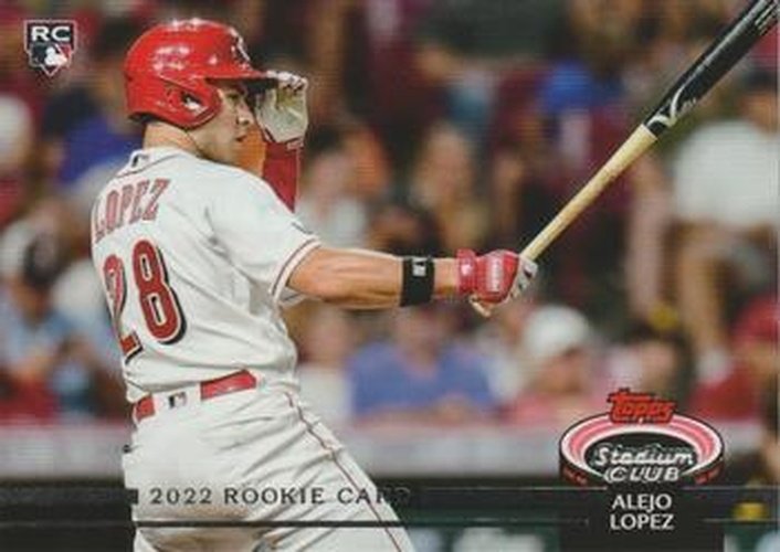#174b Alejo Lopez - Cincinnati Reds - 2022 Stadium Club Baseball