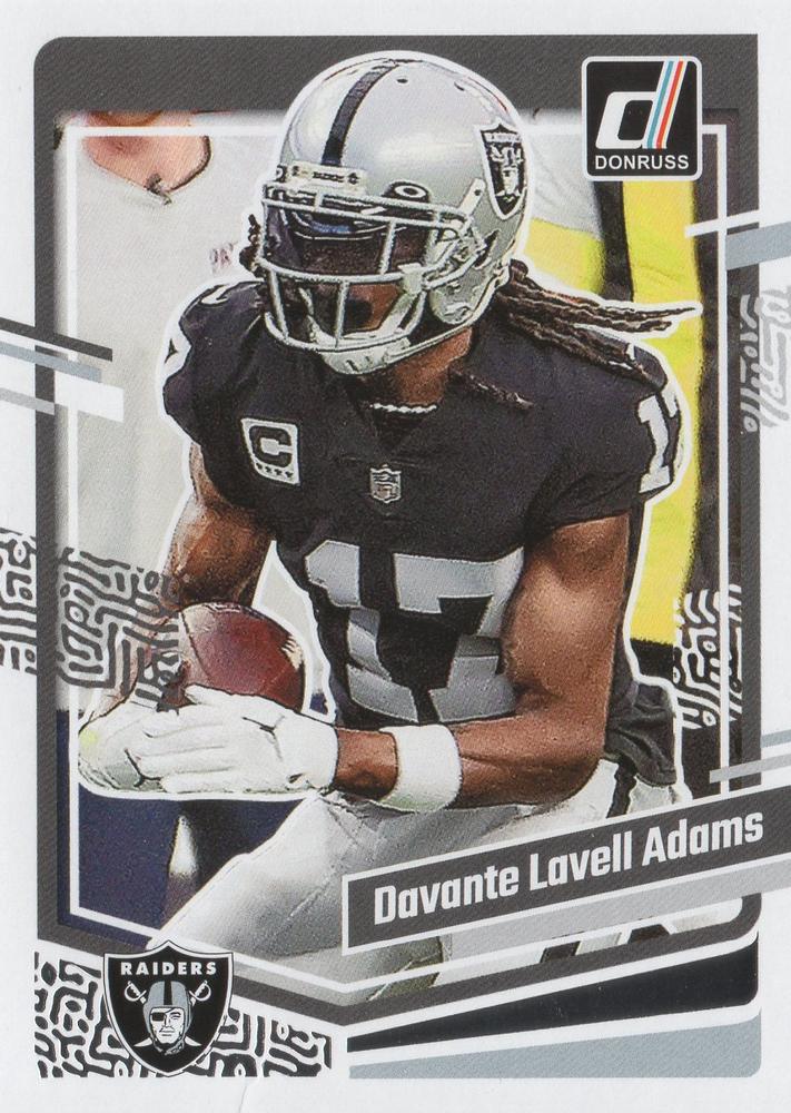 #174b Davante Adams - Las Vegas Raiders - 2023 Donruss Football