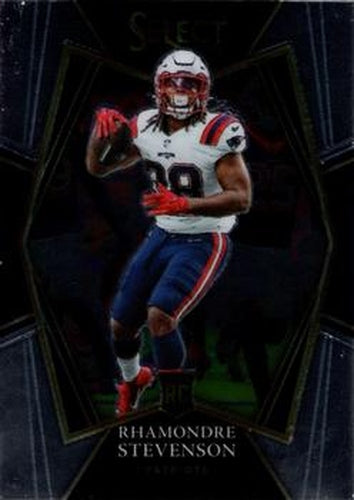 #175 Rhamondre Stevenson - New England Patriots - 2021 Panini Select Football
