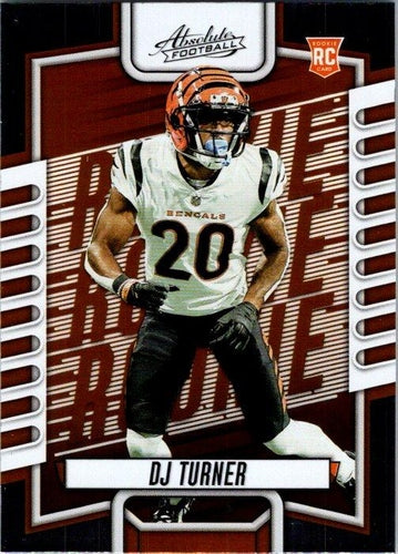 #175 DJ Turner - Cincinnati Bengals - 2023 Panini Absolute Football