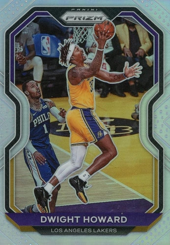 #175 Dwight Howard - Los Angeles Lakers - 2020-21 Panini Prizm - Silver Prizms Basketball