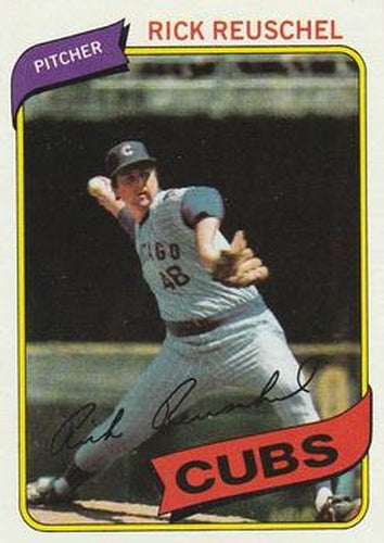 #175 Rick Reuschel - Chicago Cubs - 1980 Topps Baseball