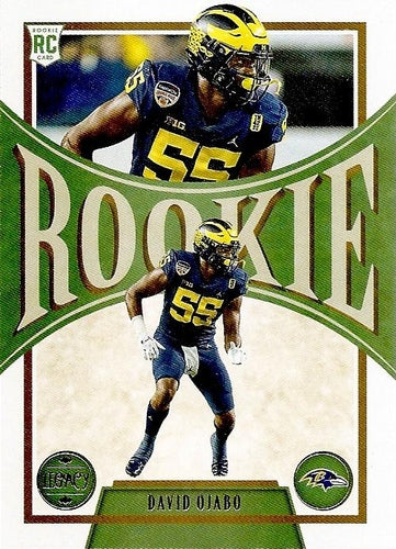 #175 David Ojabo - Baltimore Ravens - 2022 Panini Legacy Football
