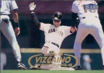 #175 Jose Vizcaino - San Francisco Giants - 1998 Fleer Tradition Baseball