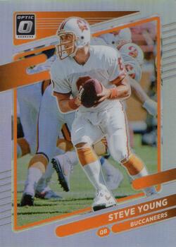 #175 Steve Young - Tampa Bay Buccaneers - 2021 Donruss Optic - Holo Football