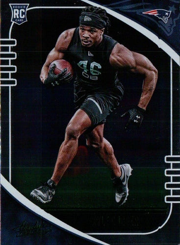 #175 Kyle Dugger - New England Patriots - 2020 Panini Absolute - Green Football