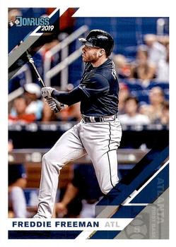#175 Freddie Freeman - Atlanta Braves - 2019 Donruss Baseball