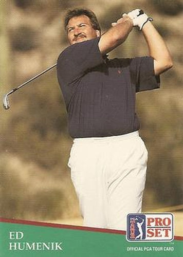 #175 Ed Humenik - 1991 Pro Set PGA Tour Golf