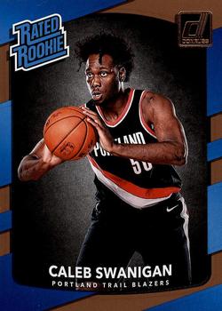 #175 Caleb Swanigan - Portland Trail Blazers - 2017-18 Donruss Basketball