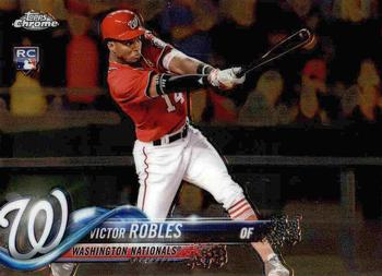 #175 Victor Robles - Washington Nationals - 2018 Topps Chrome Baseball