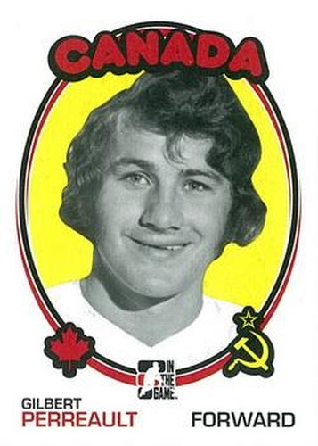 #175 Gilbert Perreault - Canada - 2009-10 In The Game 1972 The Year In Hockey