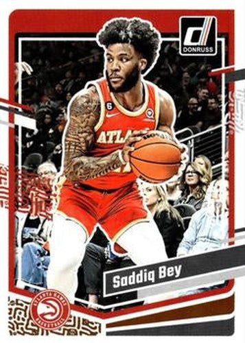 #175 Saddiq Bey - Atlanta Hawks - 2023-24 Donruss Basketball