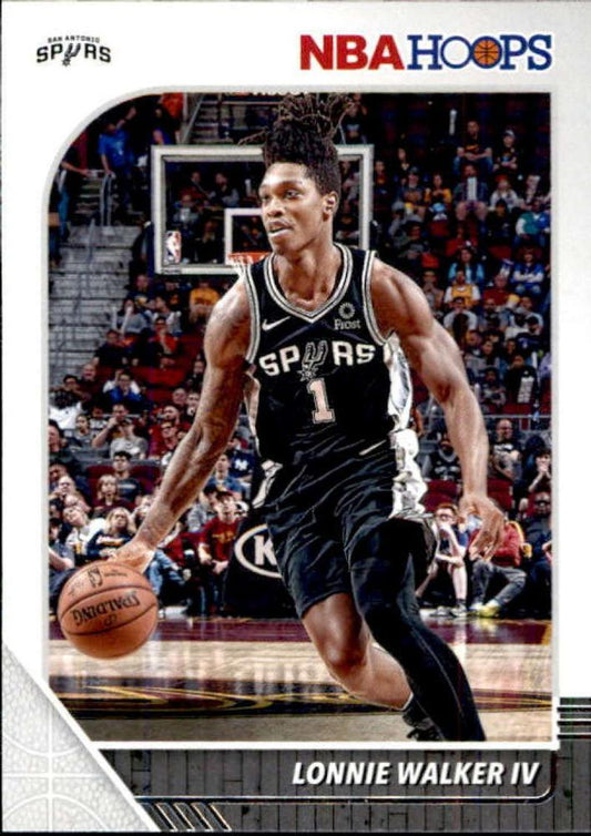 #175 Lonnie Walker IV - San Antonio Spurs - 2019-20 Hoops Basketball
