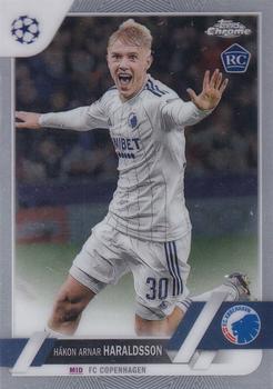 #175 Hákon Arnar Haraldsson - FC Copenhagen - 2022-23 Topps Chrome UEFA Club Competitions Soccer