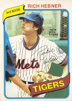 #175 Rich Hebner - Detroit Tigers - 1980 O-Pee-Chee Baseball