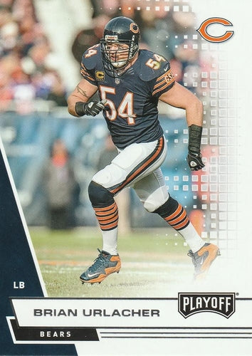 #175 Brian Urlacher - Chicago Bears - 2020 Panini Playoff Football