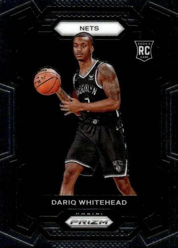 #175 Dariq Whitehead - Brooklyn Nets - 2023-24 Panini Prizm Basketball