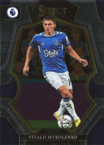 #175 Vitalii Mykolenko - Everton - 2022-23 Panini Select Premier League Soccer