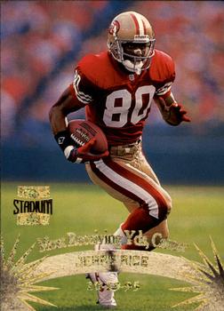 #175 Jerry Rice - San Francisco 49ers - 1996 Stadium Club Football
