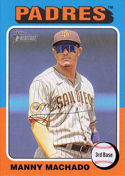 #175 Manny Machado - San Diego Padres - 2024 Topps Heritage Baseball