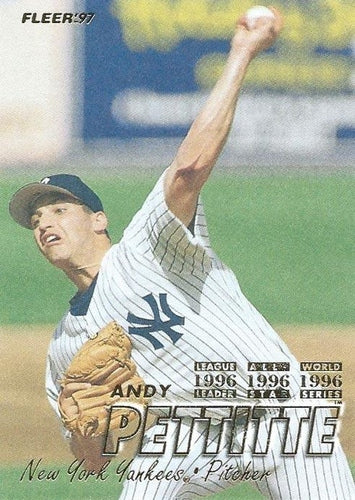 #175 Andy Pettitte - New York Yankees - 1997 Fleer Baseball