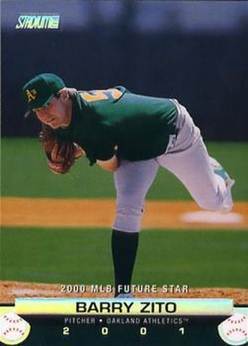 #175 Barry Zito - Oakland Athletics - 2001 Stadium Club Baseball