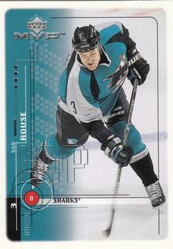 #175 Bob Rouse - San Jose Sharks - 1998-99 Upper Deck MVP Hockey