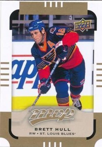 #175 Brett Hull - St. Louis Blues - 2015-16 Upper Deck MVP Hockey