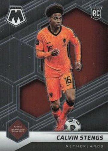 #175 Calvin Stengs - Netherlands - 2021-22 Panini Mosaic Road to FIFA World Cup Soccer