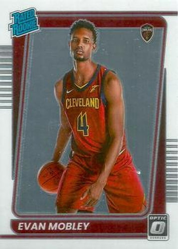 #175 Evan Mobley - Cleveland Cavaliers - 2021-22 Donruss Optic Basketball