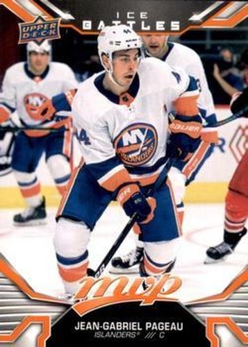 #175 Jean-Gabriel Pageau - New York Islanders - 2022-23 Upper Deck MVP - Ice Battles Hockey