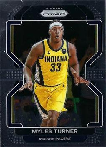 #175 Myles Turner - Indiana Pacers - 2021-22 Panini Prizm Basketball