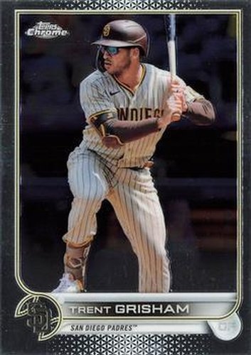 #175 Trent Grisham - San Diego Padres - 2022 Topps Chrome Baseball