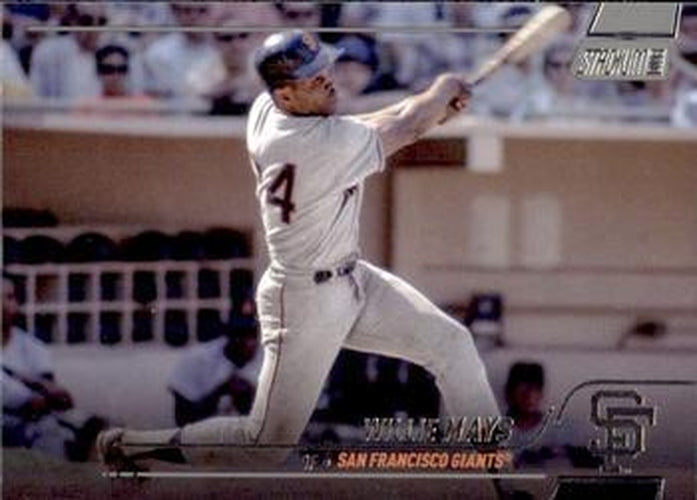 #175 Willie Mays - San Francisco Giants - 2022 Stadium Club Baseball