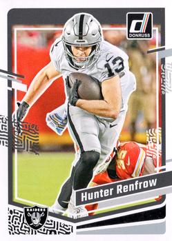 #175 Hunter Renfrow - Las Vegas Raiders - 2023 Donruss Football
